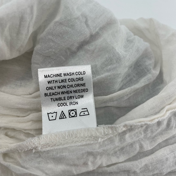 Tularosa Sara Off the Shoulder Dress Revolve Size Small Blue and White Diamond - Picture 6 of 8